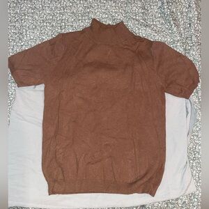 Turtle-neck Sweater Top